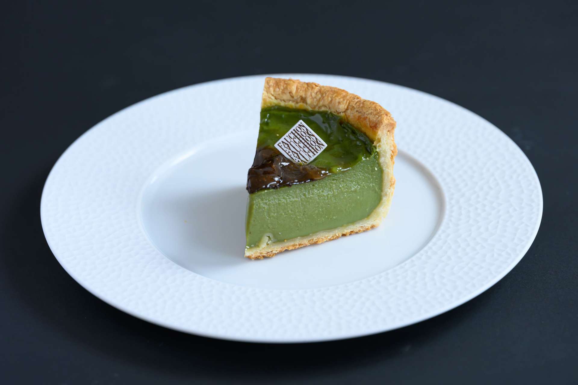Matcha flan