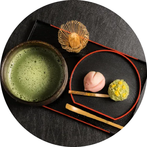 抹茶の味わい・和菓子との関係