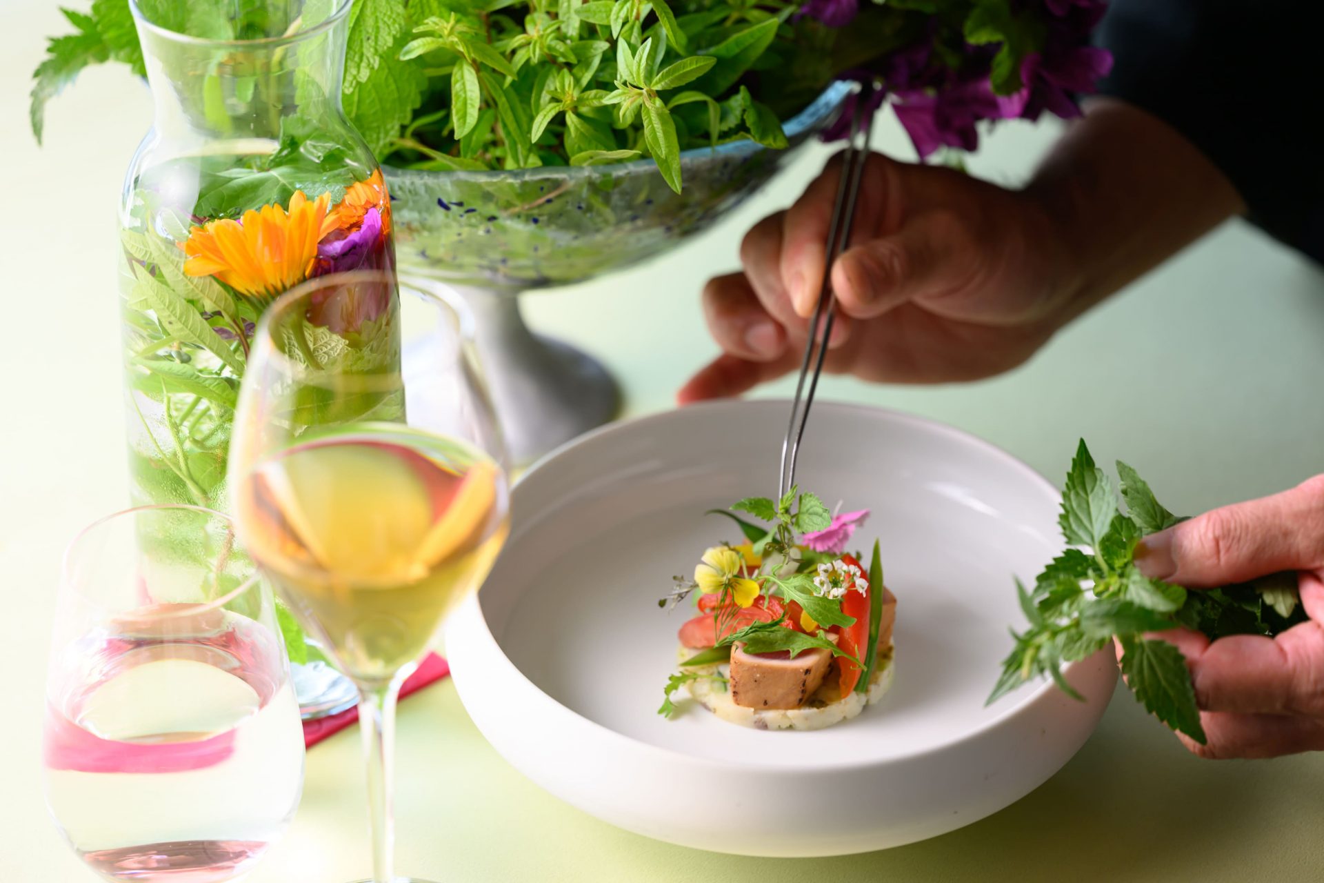 【4月13日開催】ハーブティーペアリングランチイベント