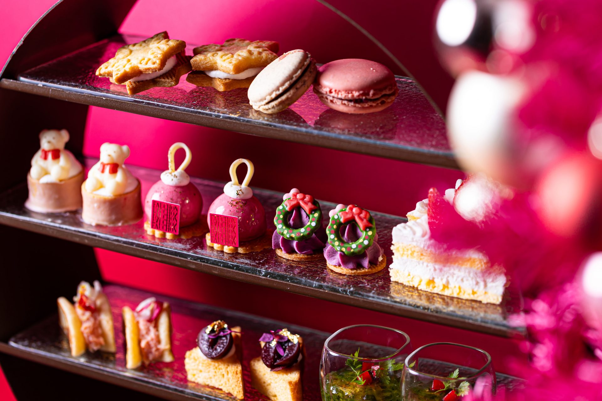 【11月21日～】華やかかわいいクリスマスアフタヌーンティーのご案内